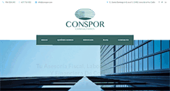 Desktop Screenshot of conspor.com